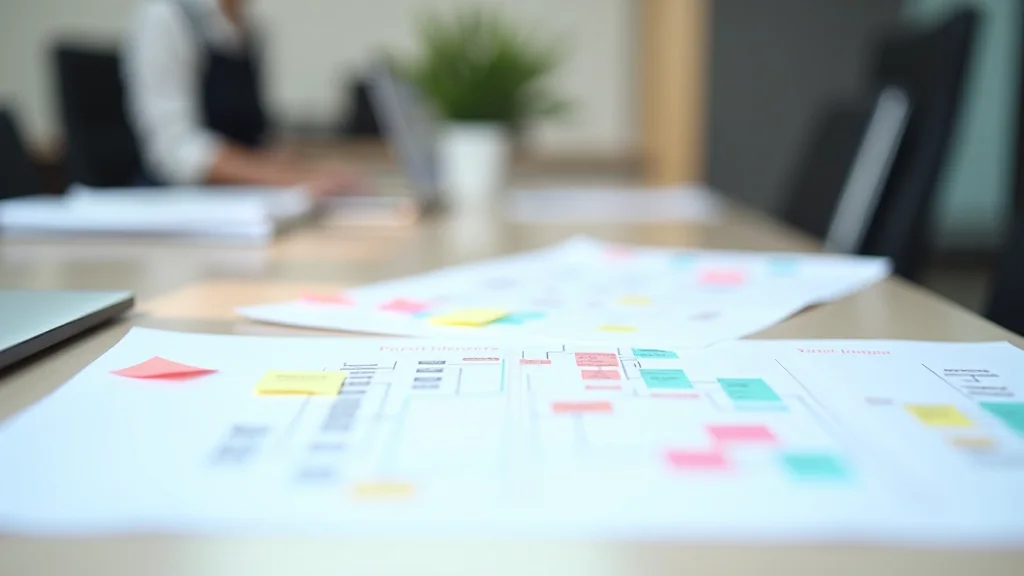 Documentación de cumplimiento normativo sobre una mesa de reunión